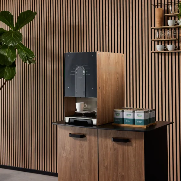Koffiemachine in corner